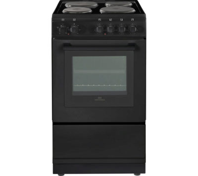 NEW WORLD NW550ES 50 cm Electric Cooker - Black NEW WORLD NW550ES 50 cm Electric Cooker - Black